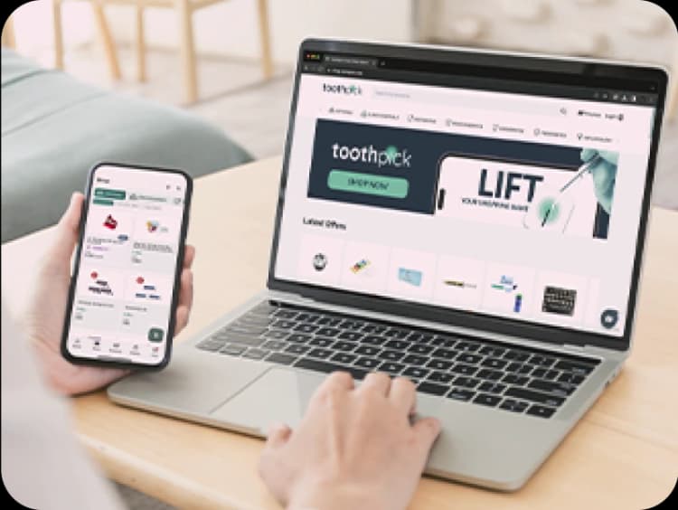 Reliable suppliers, flexible financing options, and excellent service! Toothpick is an essential partner for our clinic